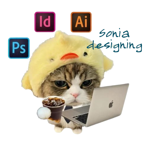 Sonia doing art